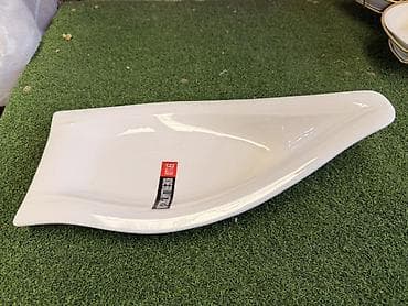 Декоративная сервировочная тарелка ER LUX Bone Brilliant Porcelain -