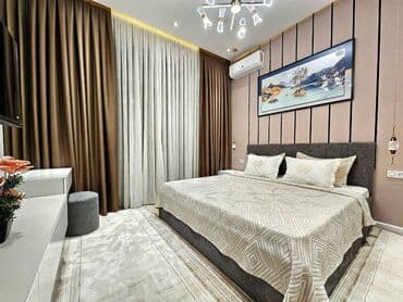 посуточная аренда домов: 1 комната, Душевая кабина, Постельное белье, Кондиционер — 22