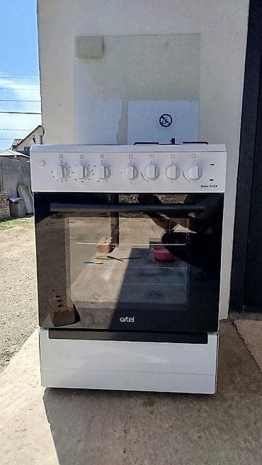 quantum 2: Газовая плита Artel Dolce 21-EX - Цвет: белый/черная стеклянная — 3