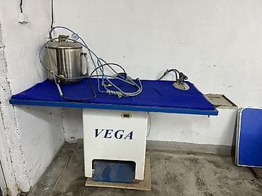 Только позвонит!!! Промышленный гладильный стол VEGA со встроенным