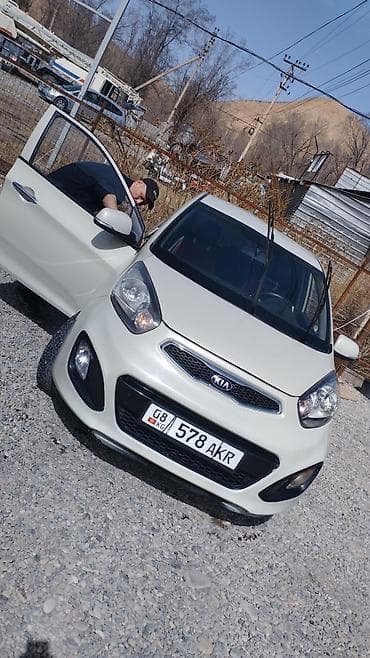 санота машина: Kia Picanto: 2015 г., 0.1 л, Автомат, Бензин, Хэтчбэк — 4