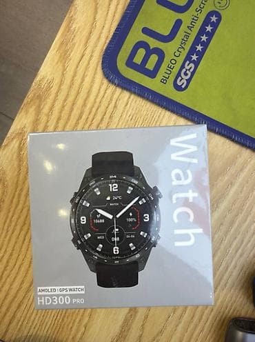 garmin forerunner 55: Смарт‑часы HD300 Pro - Дисплей: AMOLED - Встроенный GPS для точного — 1