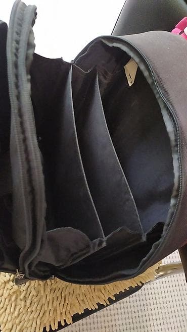 Мячи: Школьный ортопедический рюкзак с жёсткой спинкой, замки работают — 5