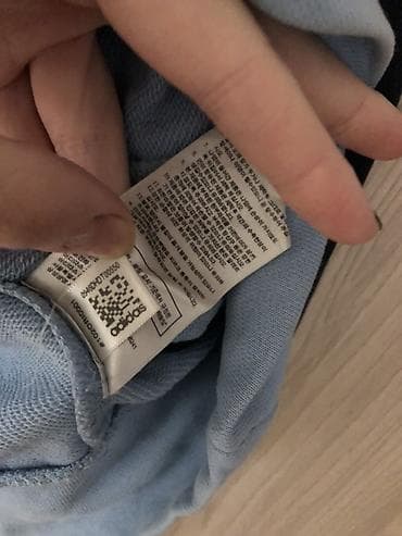 Мужская одежда: Мужская толстовка, Adidas, Новый, цвет - Голубой, Самовывоз — 4