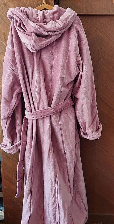 Халат, Хлопок, Турция, В полоску, XL — 2