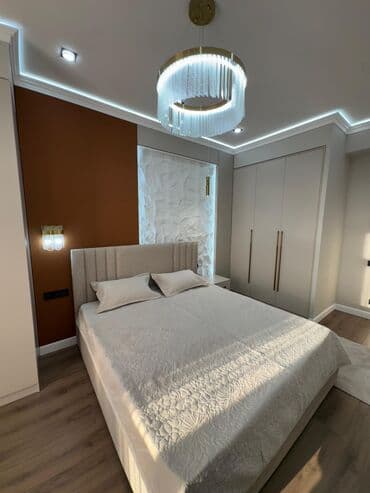 квартиры в бишкеке снять на долгий срок дешево восток 5: 3 комнаты, 93 м², Элитка, 9 этаж, Дизайнерский ремонт — 19