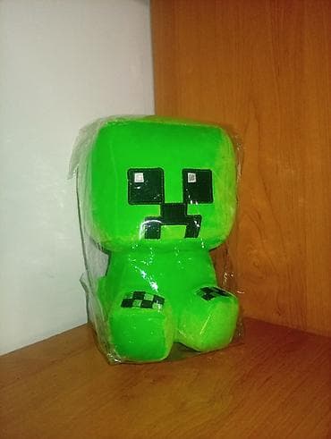 playstation memory card: Мягкая игрушка Крипер (Minecraft) - Персонаж: Creeper из игры — 6