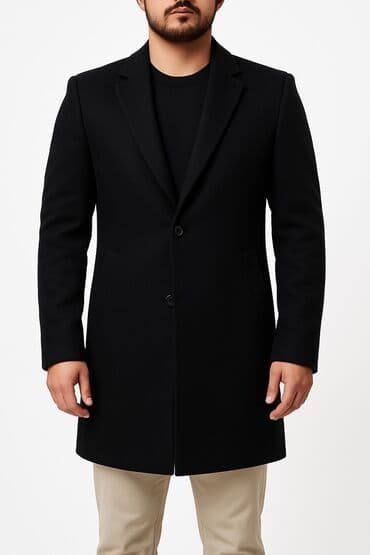 Пальто: Мужское пальто (очень тёплое) — размер 54 Мужское классическое пальто — 4