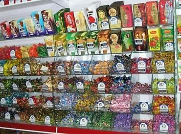 Продукты питания: Продаётся стеклянная полка для конфет и печенья. если полностью — 1