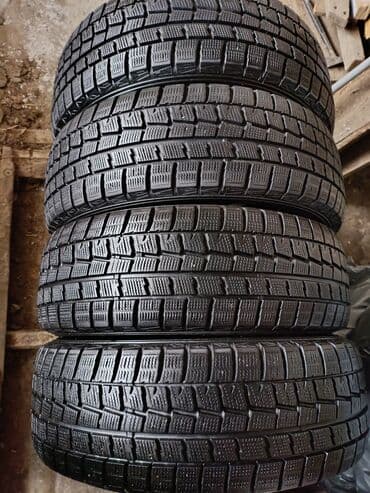 814 d: Шины 195 / 65 / R 15, Зима, Б/у, Комплект, Япония, DUNLOP — 1