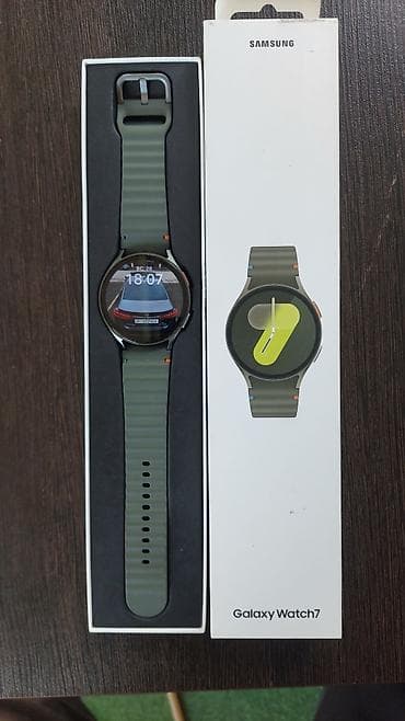 iphone 10plus: Samsung Galaxy Watch7, размер 44 мм, цвет Khaki (оливковый). Модель — 1