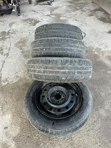 4 108: Колеса в сборе 175 / 65 / R 14, Лето, Комплект, Легковые, Железные — 6