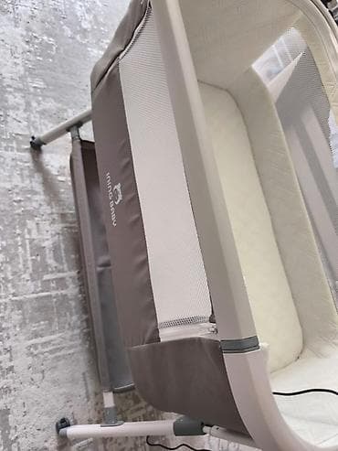 кресло качалка: Люлька, Б/у, Колыбель, цвет - Бежевый, Самовывоз — 5