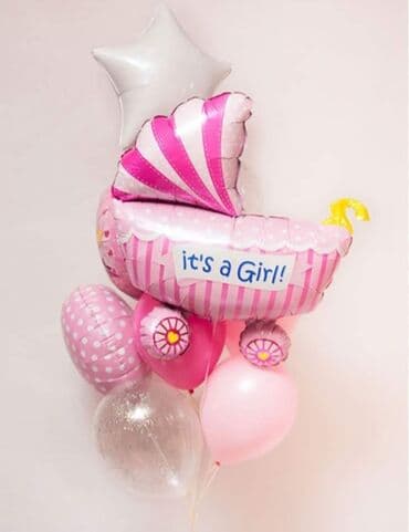 рисование для детей: Гелевые шары Выписка из роддома День рождения, Юбилей У нас есть — 2