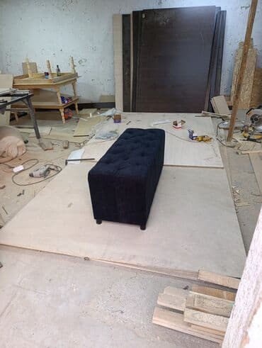 купить кресло кровать в бишкеке: Пуф-банкетка с отделением для хранения - Компактный кубический пуф со — 2