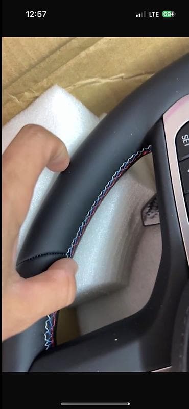 Дверные карты: Руль BMW Новый, Аналог — 4