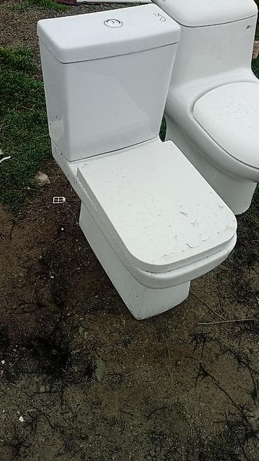 детский стул 3 в 1: Унитаз Напольный, Материал: Фарфор — 1