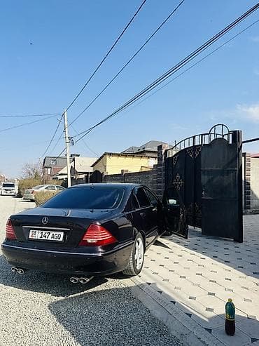 Mercedes-Benz S-Class: 2002 г., 5 л, Автомат, Бензин, Седан