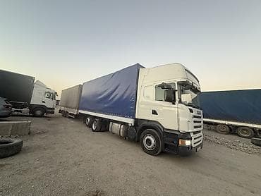 Тентованный грузовик Scania ( с полуприцепом-тентом). Основные — 1