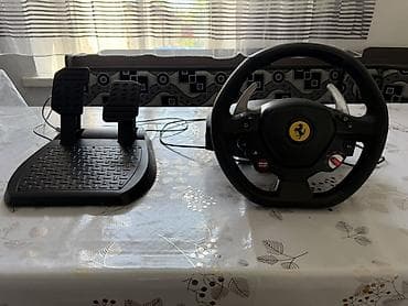 Игровой руль с педалями Thrustmaster Ferrari (USB) Комплект: - Руль с