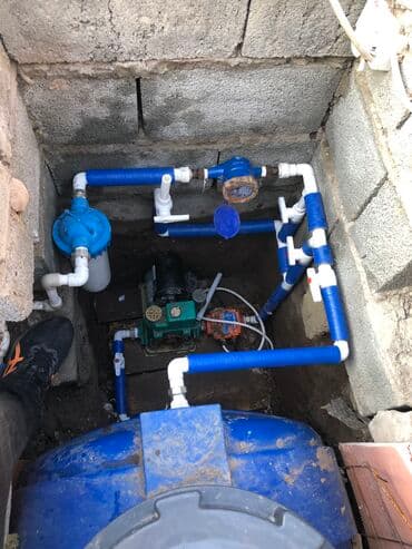 накопитель воды: Монтаж и замена сантехники Больше 6 лет опыта — 5