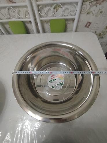 fire maple: Набор из 5 глубоких мисок из нержавеющей стали с крышками Миски — 8