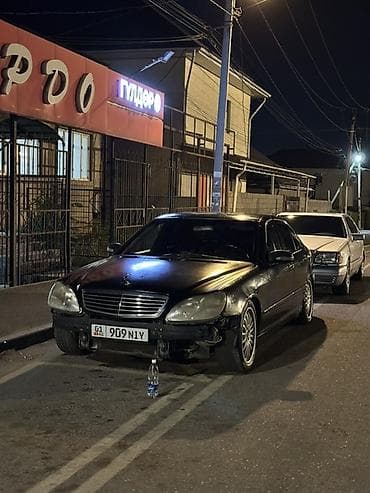 для е34: Mercedes-Benz S-Class: 1999 г., 5 л, Автомат, Бензин, Седан — 1
