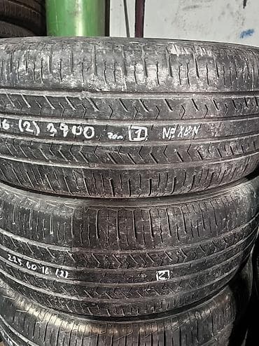 e500 124: Шины 225 / 60 / R 16, Лето, Б/у, Пара, Легковые, Корея, Nexen — 1