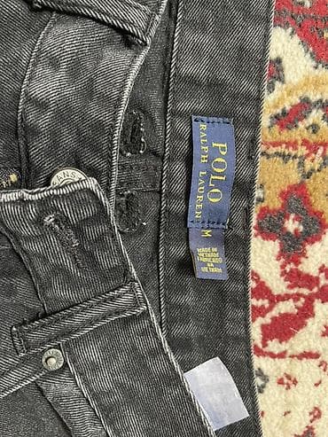 Джинсы: Мужские джинсы, M, Polo Ralph Lauren, Б/у, цвет - Черный, Платная доставка — 3