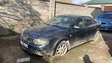 двер ауди 100: Audi A4 седан (B6), тёмно‑синий цвет, левый руль. Бензиновый 1.8 Turbo — 2