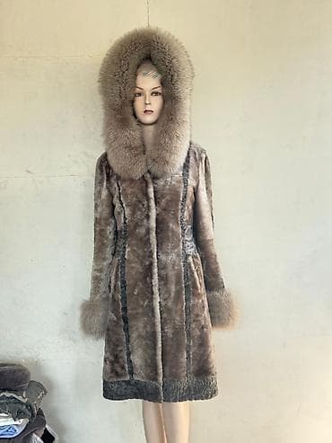 шуба мутоновая цена: Шубка из мутона.отделка норкой.приталенная очень теплая.бу в очень — 4