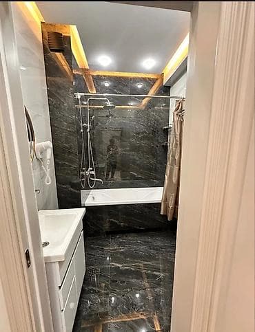 квартира гостиницы: 2 комнаты, Душевая кабина, Постельное белье, Кондиционер — 3