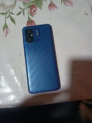 aiphone 7: Redmi, Redmi 12C, Б/у, 128 ГБ, цвет - Синий, 2 SIM — 1