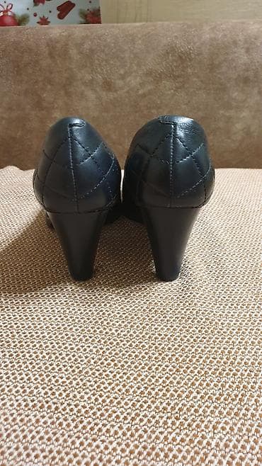 обувь экко: Туфли, 37, Ecco, Б/у, цвет - Черный, Самовывоз — 3