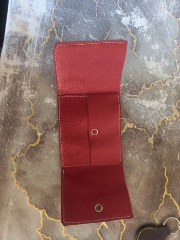 женский кошелек с отделением для карточек: Кошелек, Натуральная кожа, Унисекс — 2