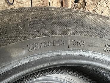 шины бу бишкек 15: Шиналар 215 / 60 / R 16, Жай, Колдонулган, Комплект, Жеңил унаалар, Toyo — 4