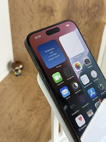 iphone 10plus: IPhone 15 Pro Max, Б/у, 256 ГБ, Black Titanium, Защитное стекло, Чехол, Кабель, 85 % — 6