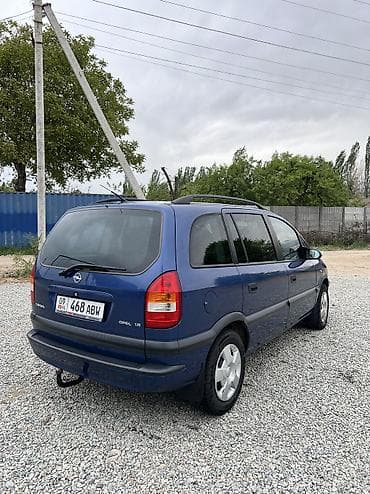 ski: Opel Zafira: 2002 г., 1.8 л, Бензин, Минивэн — 4