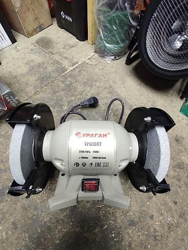Ножовки: Точила УРАГАН 
ЦЕНА 125ММ 200ВАТ 2800 
150 ММ 250 ВАТ?М 400ВАТ 4500СОМ — 2