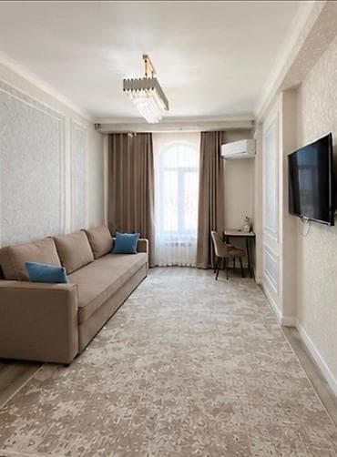 флоренция жк: 1 комната, 46 м², Асанбай мкр Элитка, 10 этаж, Евроремонт — 2