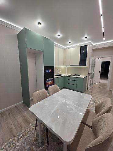 Квартиры: 2 комнаты, 79 м², Элитка, 13 этаж, Дизайнерский ремонт — 4