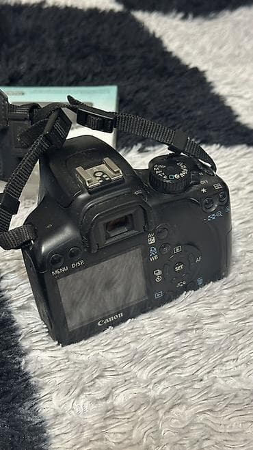 Техника жана электроника: Зеркальная камера Canon EOS 1000D с комплектом Состав набора: - Тушка — 2