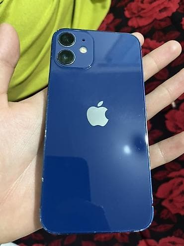 5090 rtx: IPhone 12 mini, Б/у, 64 ГБ, Синий — 1