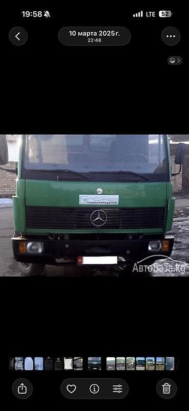 Унаа: Жүк ташуучу унаа, Mercedes-Benz, Стандарт, 7 т, Колдонулган — 2