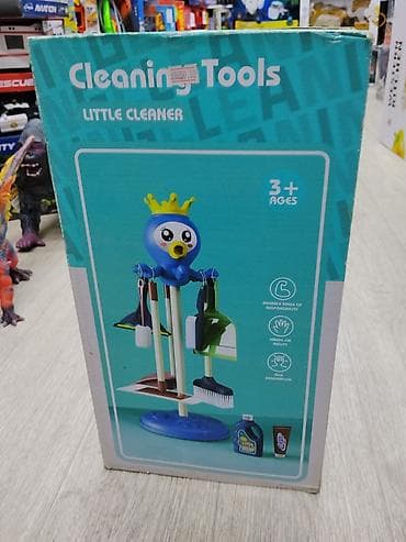 kinder joy dc: Игровой набор для уборки “Cleaning Tools – Little Cleaner” - Для — 1