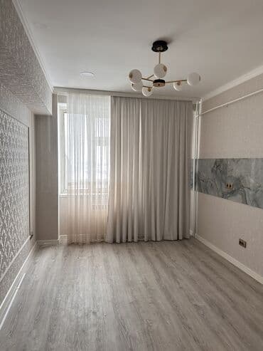 2 бөлмө, 64 м², Жеке план, 8 кабат, Евроремонт