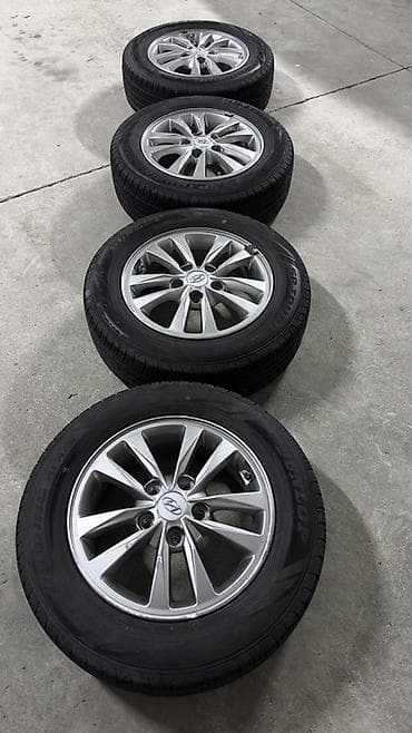 Колеса в сборе 195 / 65 / R 15, Лето, Комплект, Легковые, Литые, отверстий - 5