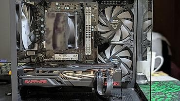 5700x: Компьютер, ядер - 8, ОЗУ 16 ГБ, Игровой, Б/у, AMD Ryzen 7, AMD Radeon RX 6700 XT, SSD — 2