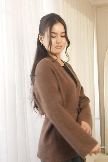 платье футляр теплое: Кардиган, Трикотаж, Средняя модель, Осень-весна — 4