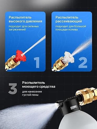 Аккумуляторная портативная автомойка 48V Характеристики: - Давление — 2